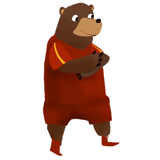 狗熊卡通图片大全