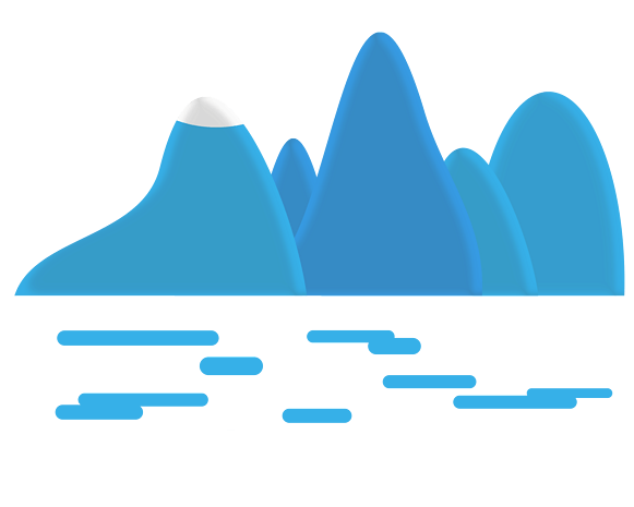 pngpsd2000*2000卡通手绘素描城堡山素材手绘山简笔画山中国风山水彩