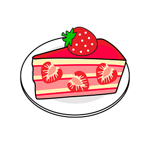 小清新文艺c4d小清新花蛋糕小小蛋糕小蛋糕矢量图小蛋糕卡通小蛋糕