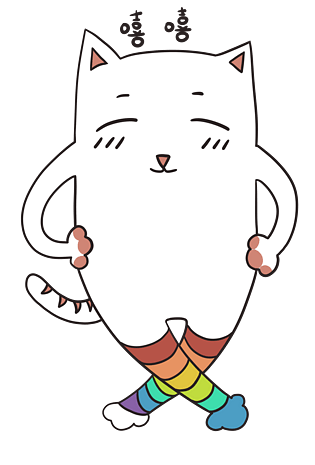 表情嘻嘻烘干机插画