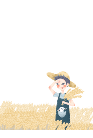 丰收小麦图片大全