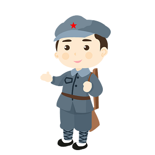 免扣革命红军建党节素材