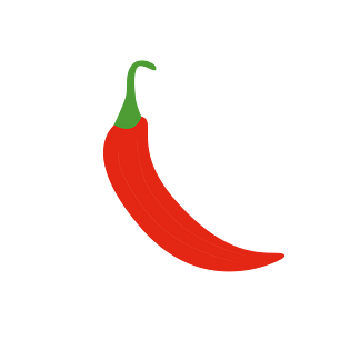 夏季蔬果蔬菜小辣椒图标