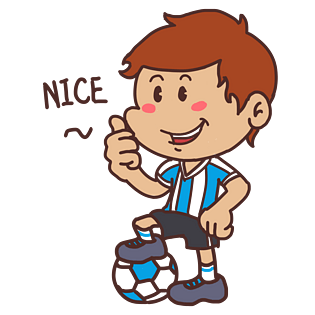 世界杯表情nicec插画