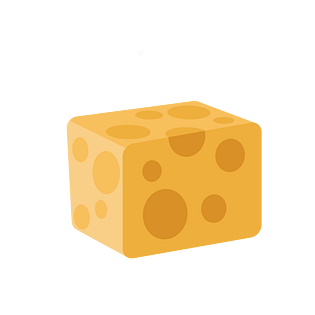 奶酪矢量插画png