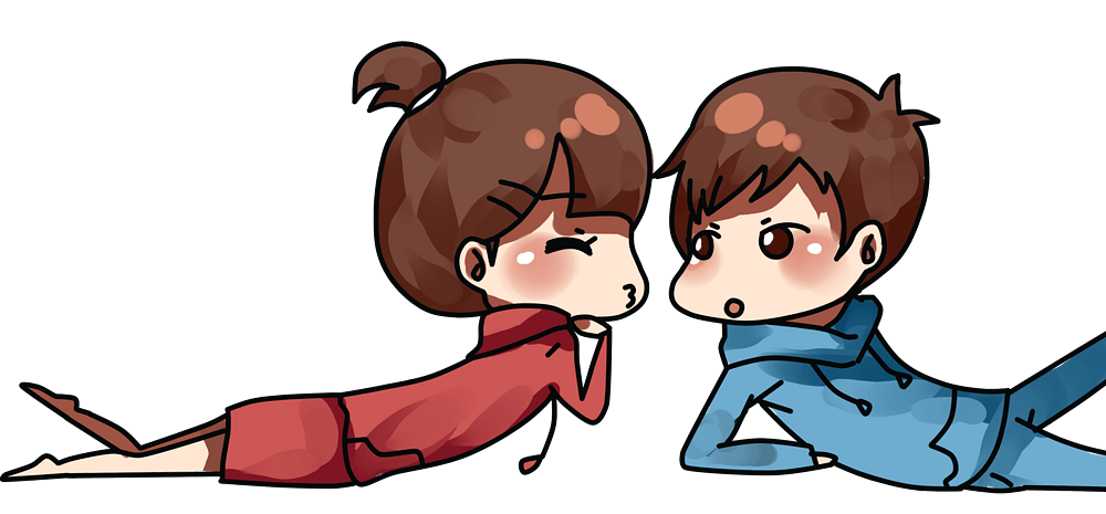 情人节情侣卡通图片大全