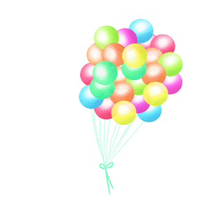 缤纷气球图片大全