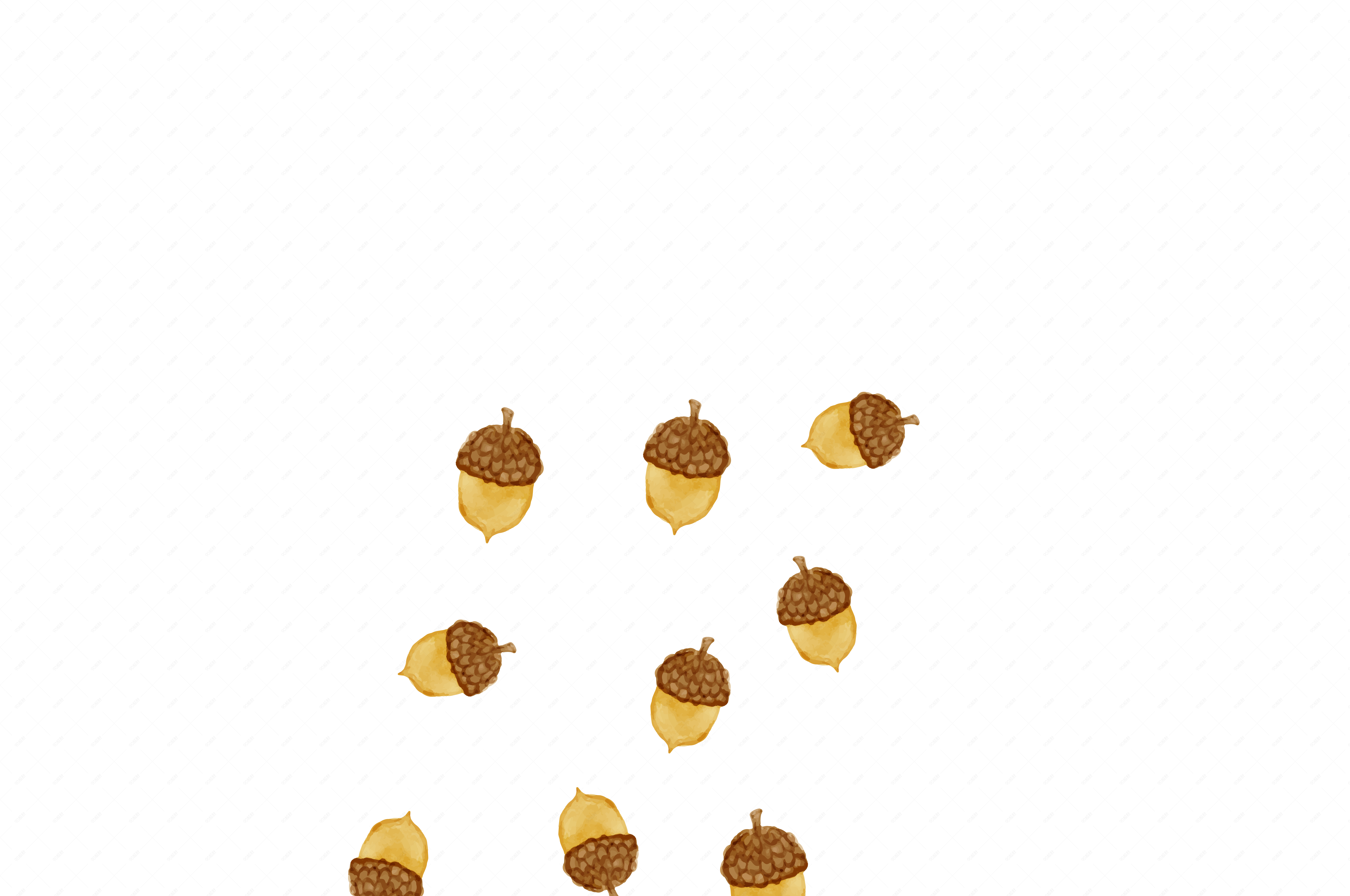 松果卡通背景png