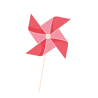 红色风车图片大全_红色风车图片素材【png免费下载】-90设计网