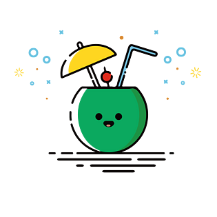 mbe风格饮料矢量免抠图