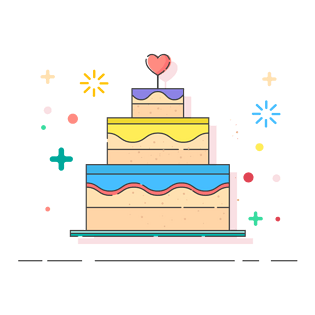 生日蛋糕卡通图片大全