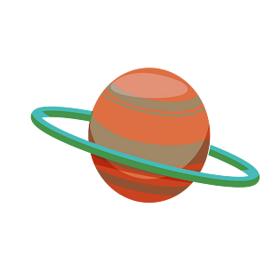 星球矢量插画png