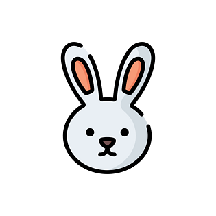 mbe风格动物兔子