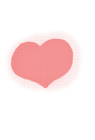 情人节七夕爱心网格