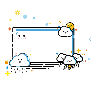 mbe风天气装饰框