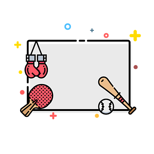 运动边框图片大全