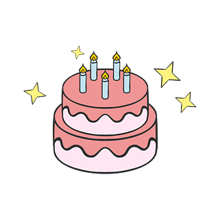 生日蛋糕卡通图片大全