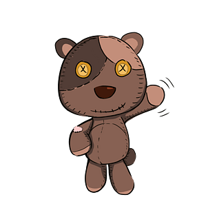 熊卡通表情图片大全