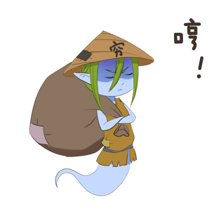 鬼插画pngpsd2000*2000表情生气小熊插画pngpsd2000*2000卡通波普风格