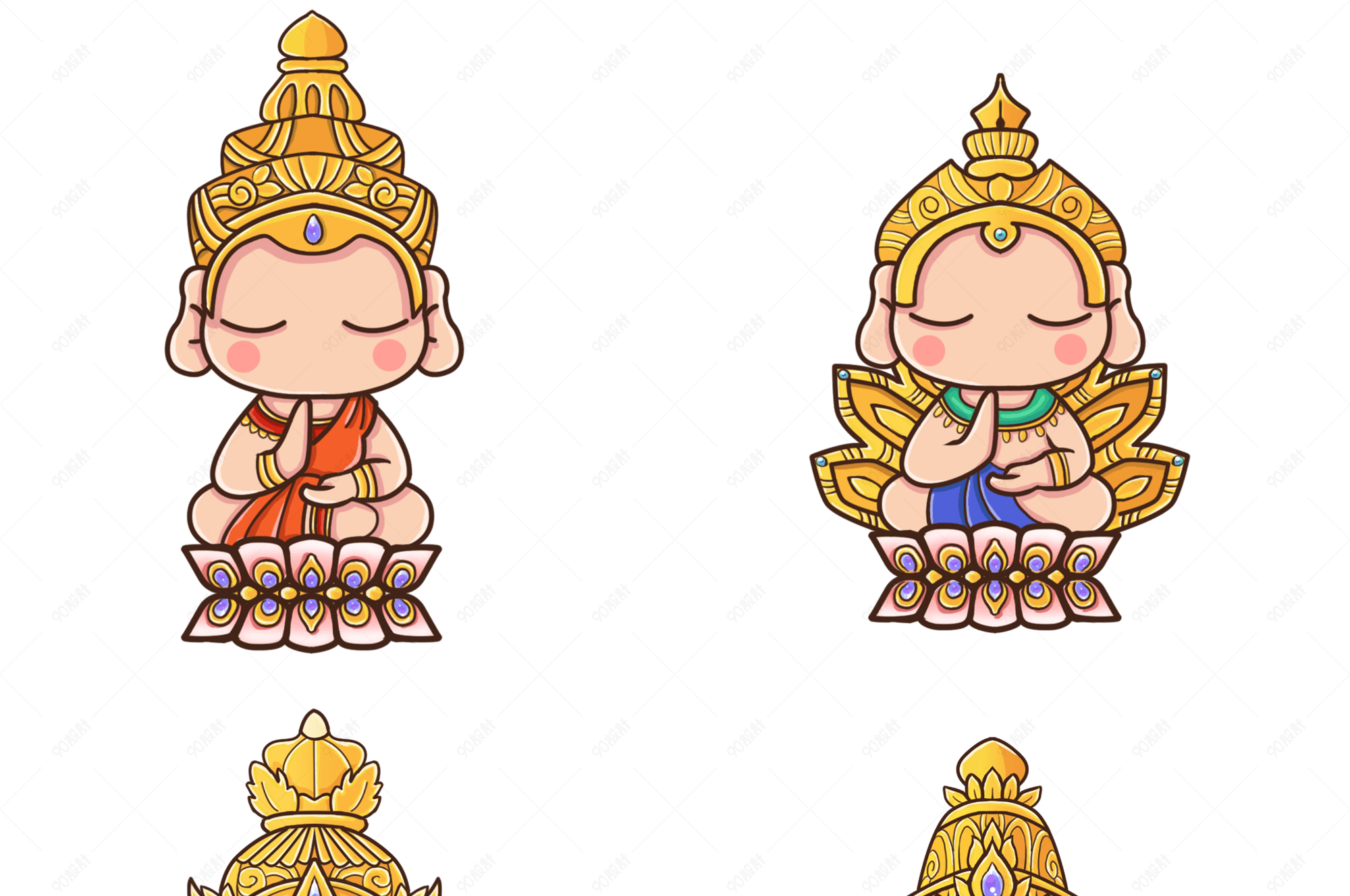 佛像大佛金光闪闪