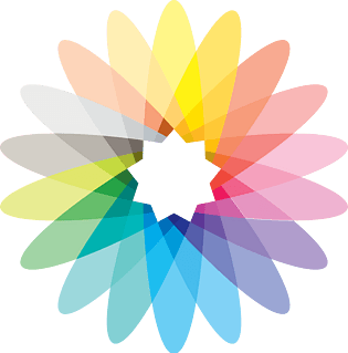 五彩缤纷的花色数字pngpsd2000*2000五彩圆环图案pngpsd2000*2000花框