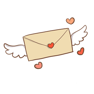 卡通信件图片大全
