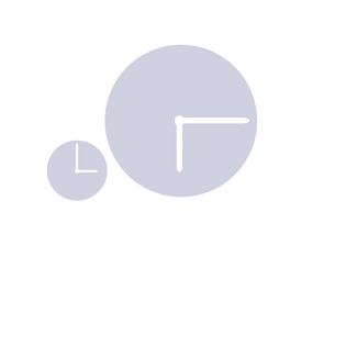 半透明时钟time图标
