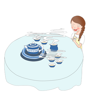 蓝色马图片大全