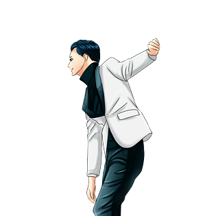 商务站立绅士男青年商务人士