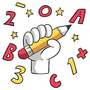 卡通手绘数学图片大全