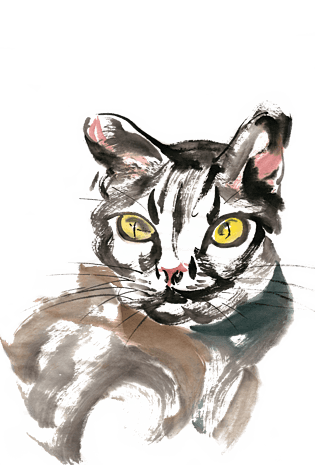 水墨动物图片大全 水墨动物图片素材 Png免费下载 90设计网