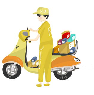 快递小哥图片大全
