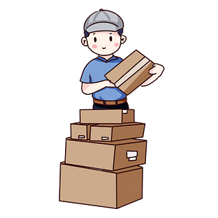 快递小哥图片大全