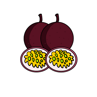 百香果干图片大全