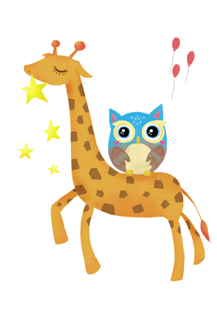 卡通动物可爱装饰图案图片大全