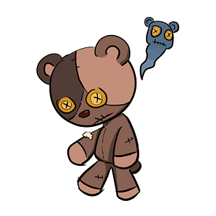 中元节表情包僵尸熊失魂落魄