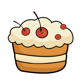 卡通甜点图片大全
