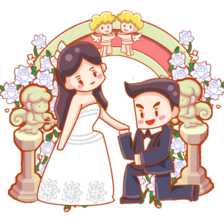 婚礼季西式婚礼萌