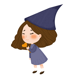 pngpsd2000*2000万圣节可爱小女巫卡通手绘pngpsd2000*2000插画万圣节