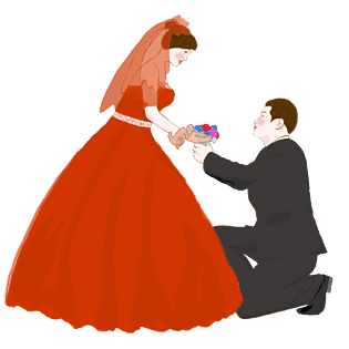 千库原创求婚场景