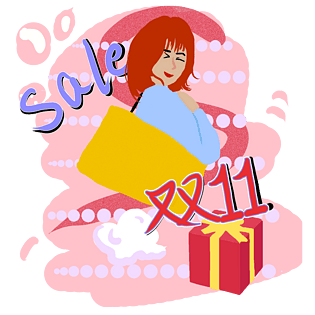 双十一电商活动海报背景免扣元素