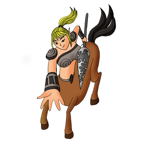 万圣节捣乱之美丽的半人马