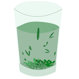 手绘茶水饮料插画