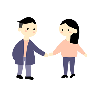 牵手卡通图片大全