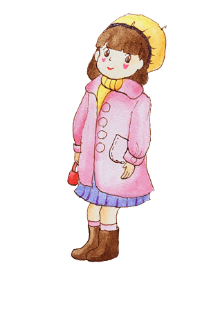 人物冬天图片大全