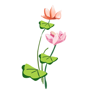 莲花矢量图片大全