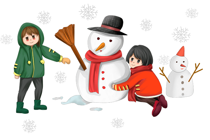 滑雪卡通图片大全