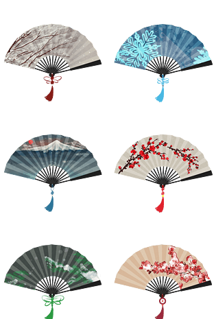 古风折扇图片大全_古风折扇图片素材【png免费下载】-90设计网