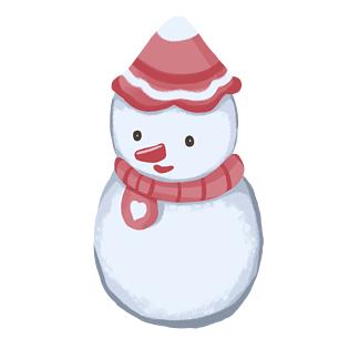 小雪人图片大全