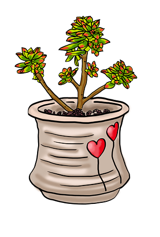 盆栽pngpsd2000*2000多肉pngpsd2000*2000猫头鹰造型盆栽素材图片png